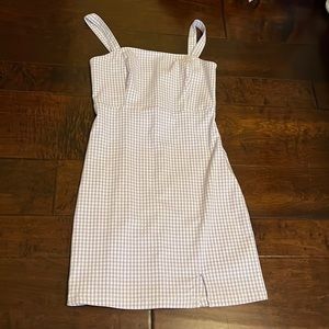 NWT Hollister Plaid Mini Dress